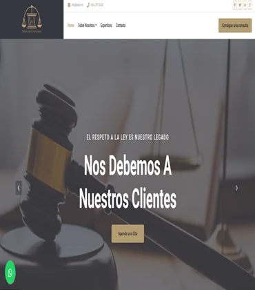 Sitio Web Oficial – Betancourt & Asociados, Consultorio Jurídico – proyecto de STCENTRAL