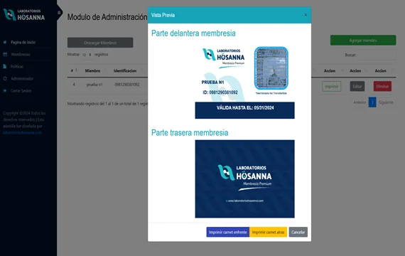 Imagen del proyecto Laboratorios Hosanna